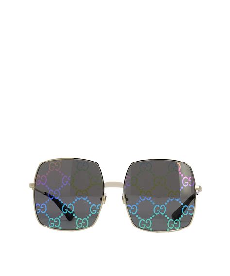 gucci hologram sunglasses|gucci sunglasses oversized.